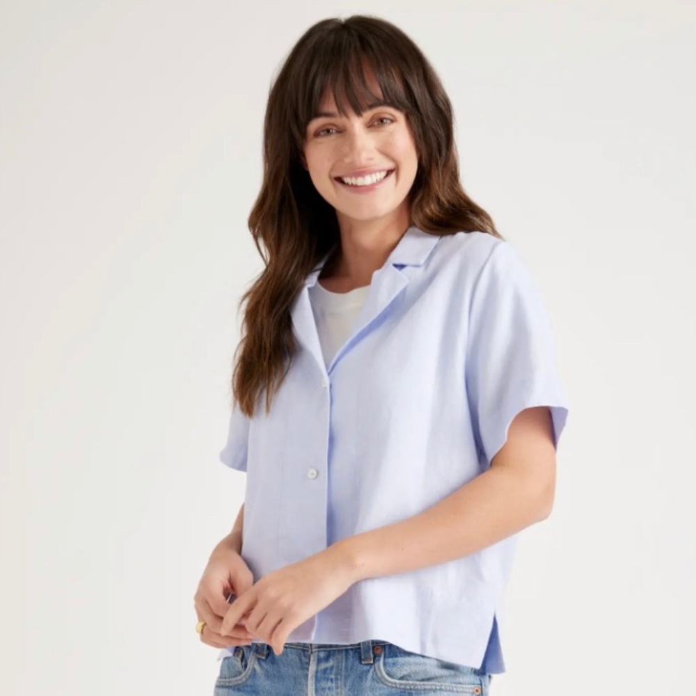 Women’s European Linen Shirt